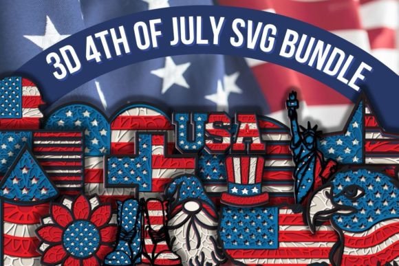 3D 4th of July SVG Bundle Review