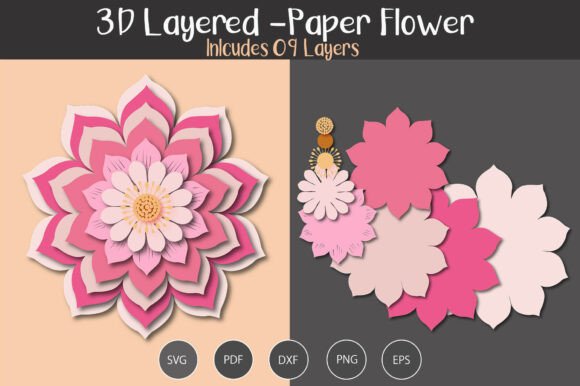 3D Layered Paper Flower: A Designer’s Review for Real Client Projects