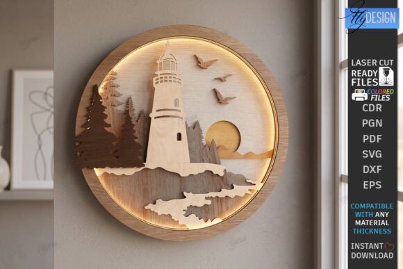 3D Layered Wall Decor Laser Cut Art Review