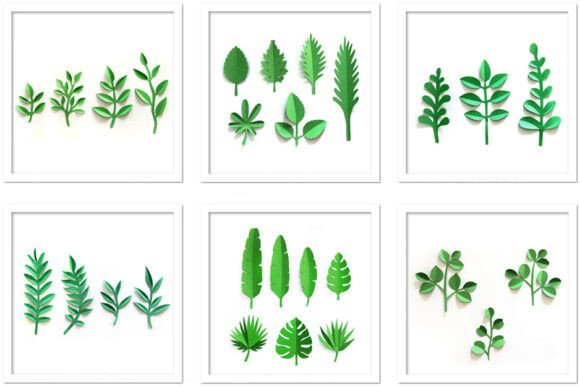 3D Leaves Foliage: A Practical 3D SVG Review for Paper Flowers