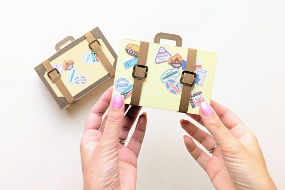 3D Paper Suitcase Gift Box SVG: A Shapes Review for Digital Sellers