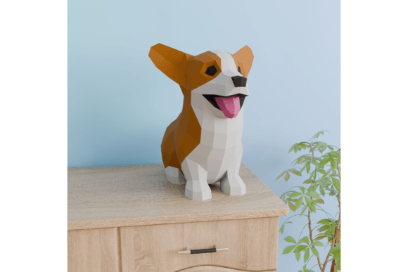 3D Papercraft Corgi: 3D SVG Animals Review