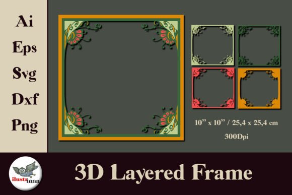 Art Deco 3D Layered Frames Review