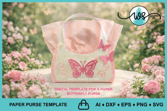 Butterfly Paper Purse SVG 3D Gift Bag: A Publisher’s Review