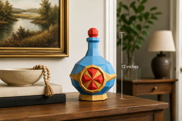 Potion Bottle Favor - 3d Papercraf: A Practical Review for Digital Sellers