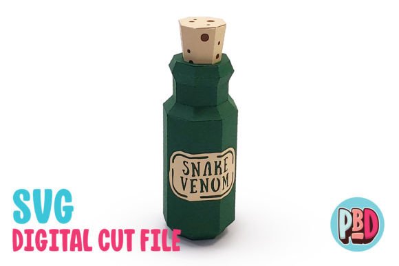 Snake Venom Potion 3D SVG Shapes Review
