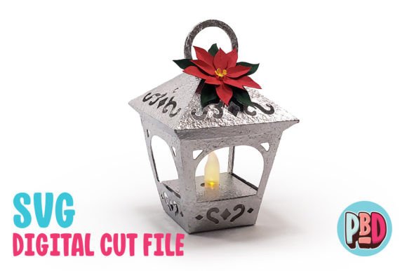 Tea Light Lantern Ornament 3D Papercraft