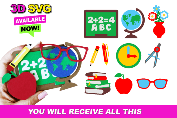Teacher Elements 3D SVG Review