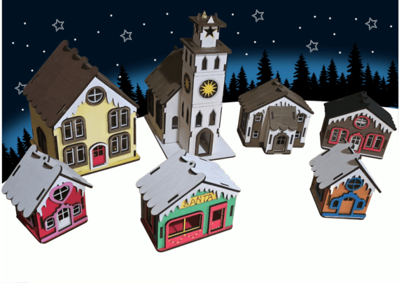 Winter Village Embroidery Review